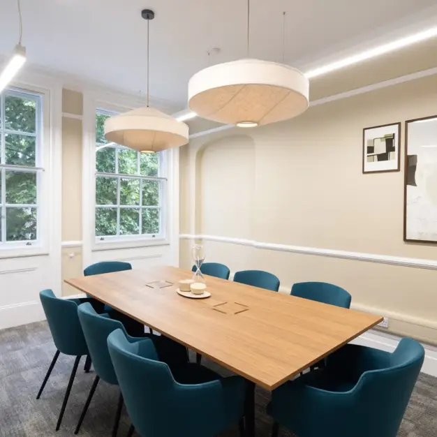 The meeting room on Buckingham Palace Road, The Arterial Group Ltd in Victoria