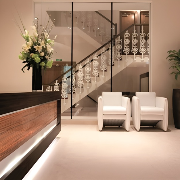 The reception at Grosvenor Gardens, The Arterial Group Ltd in Victoria