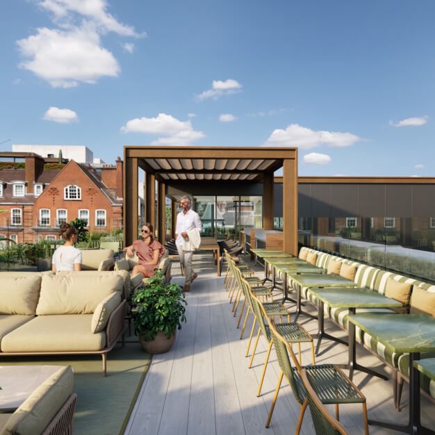 Use the roof terrace at 5 Eccleston Street, The Arterial Group Ltd (Victoria)