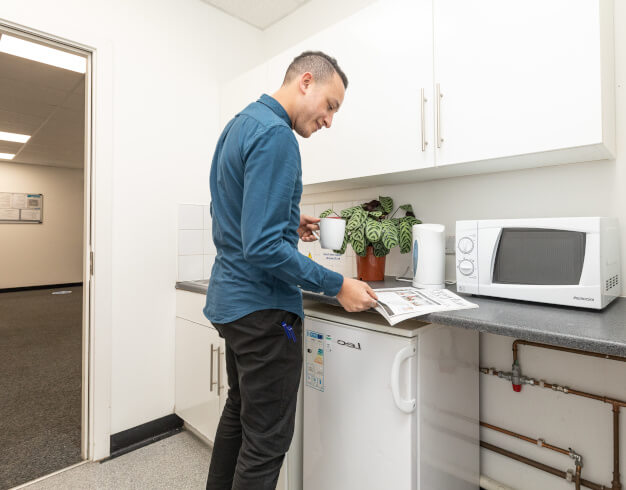 Kitchenette at Merton Road, Access Storage in Wandsworth