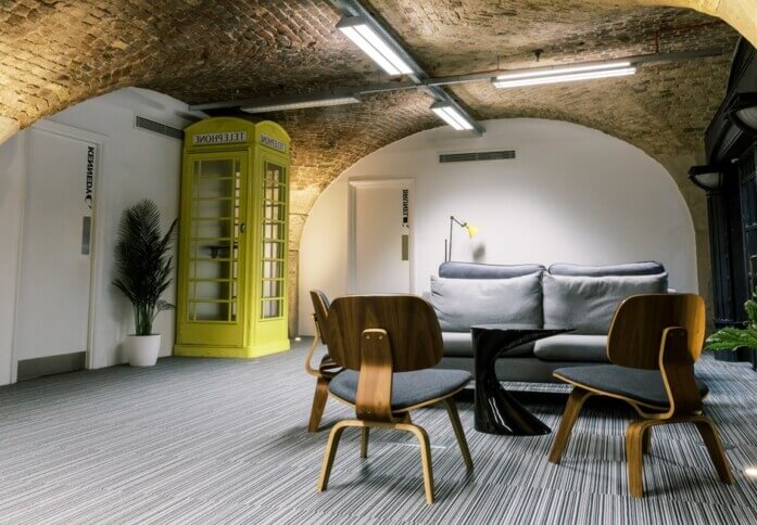 A breakout area in Porters Walk (Wapping), Tobacco Dock Venue Limited
