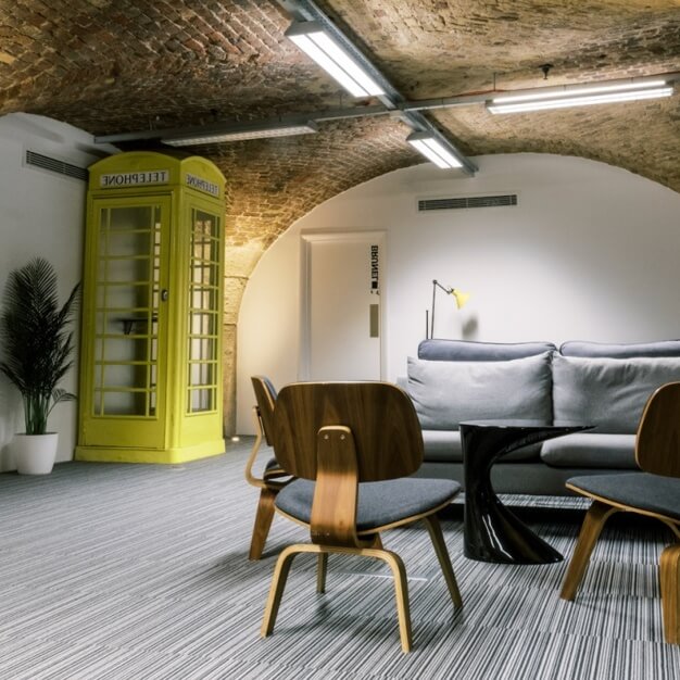 A breakout area in Porters Walk (Wapping), Tobacco Dock Venue Limited