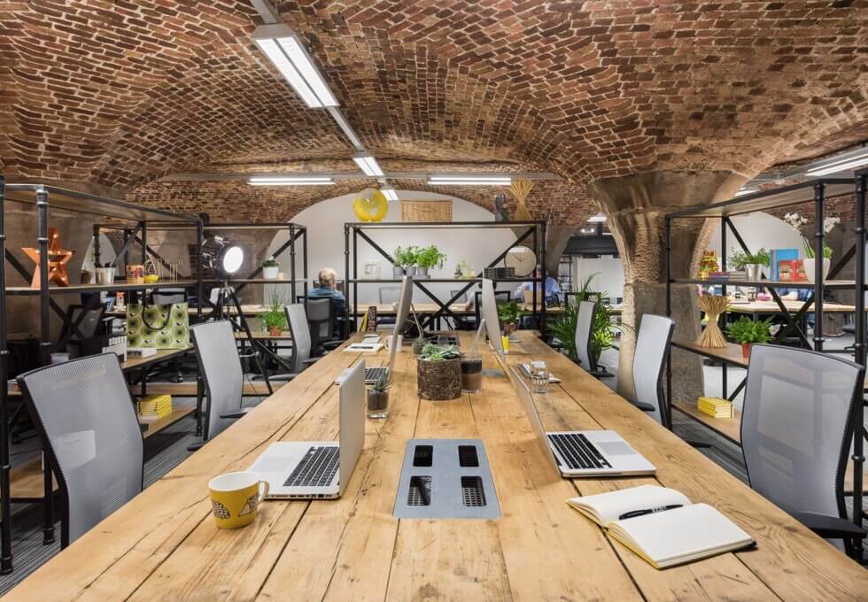 Communal Space at Porters Walk, Tobacco Dock Venue Limited in Wapping