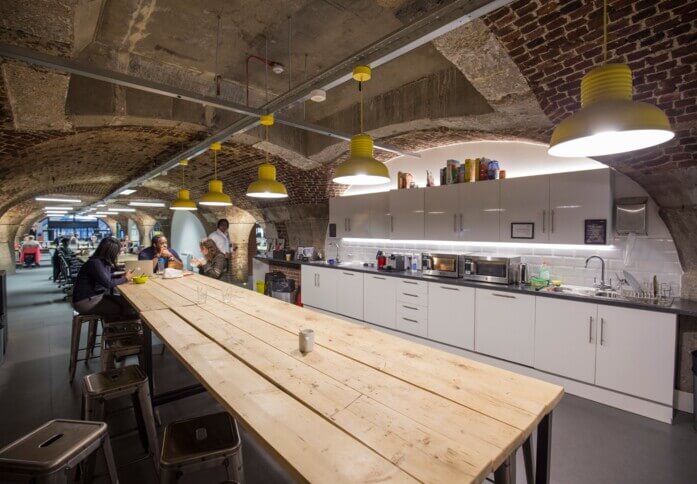Kitchen at Porters Walk, Tobacco Dock Venue Limited in Wapping