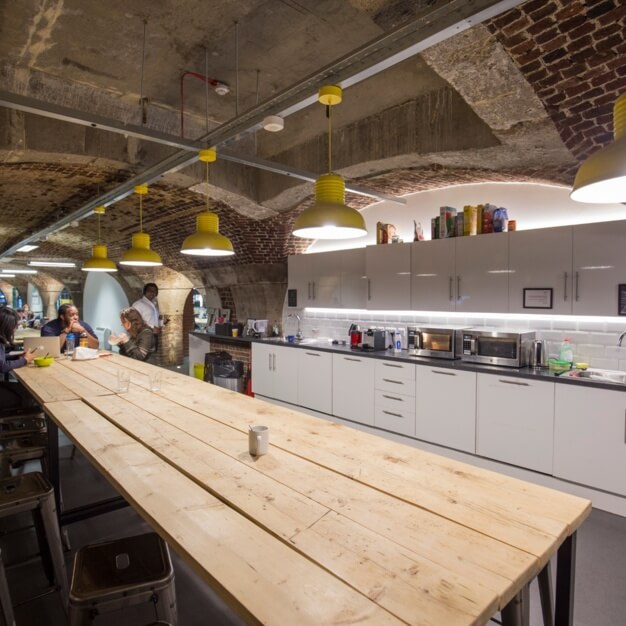 Kitchen at Porters Walk, Tobacco Dock Venue Limited in Wapping