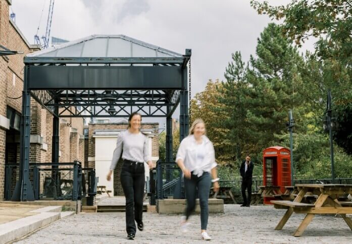 The building at Porters Walk, Tobacco Dock Venue Limited in Wapping