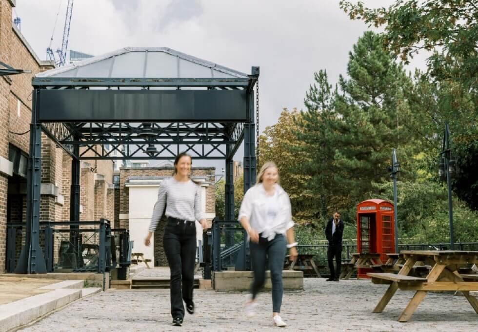 The building at Porters Walk, Tobacco Dock Venue Limited in Wapping