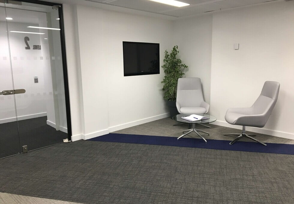 A breakout area in Stamford Street, Kitt Technology Limited, Waterloo