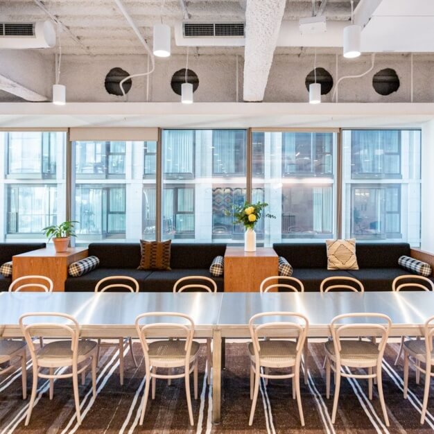 Breakout space for clients - York Road, WeWork in Waterloo