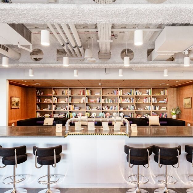 Breakout space in York Road, WeWork (Waterloo)
