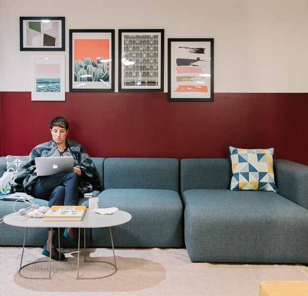 Client Breakout space - Stamford Street, WeWork in Waterloo