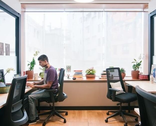 Dedicated workspace in York Road, WeWork, Waterloo
