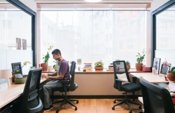 Dedicated workspace in York Road, WeWork, Waterloo