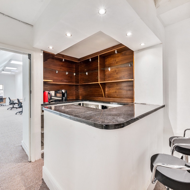 Kitchen at Stamford Street, WorkHub 56 Ltd in Waterloo