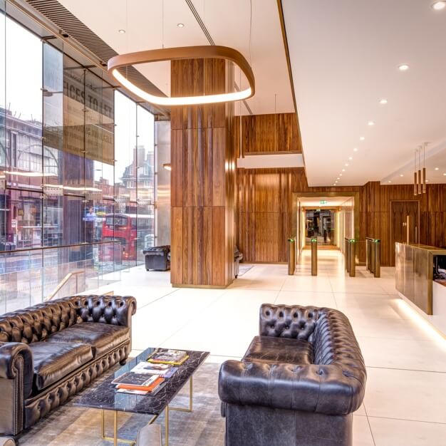 Reception area at Waterloo Road, Granseal Ltd in Waterloo