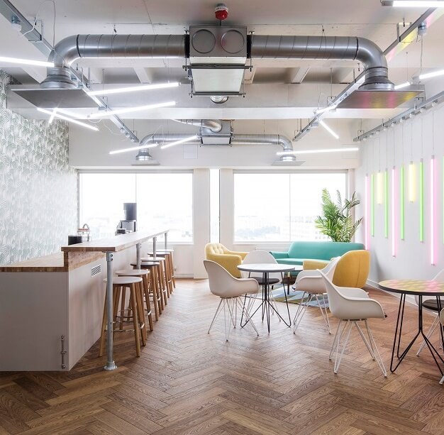 The breakout area - Waterloo Road, Granseal Ltd (London)