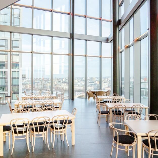 The Breakout area - York Road, WeWork (Waterloo)