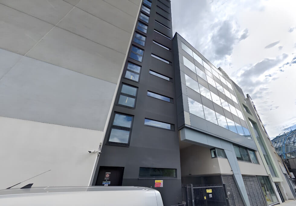 The building at Leake Street, Unity Flexible Office Space in Waterloo