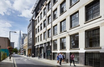 The building at Union Street, Workspace Group Plc in Waterloo