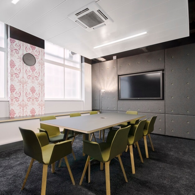 The meeting room at Union Street, Workspace Group Plc in Waterloo