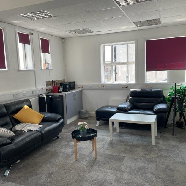 A breakout area in Bellegrove Road, Wimbletech CIC, Welling