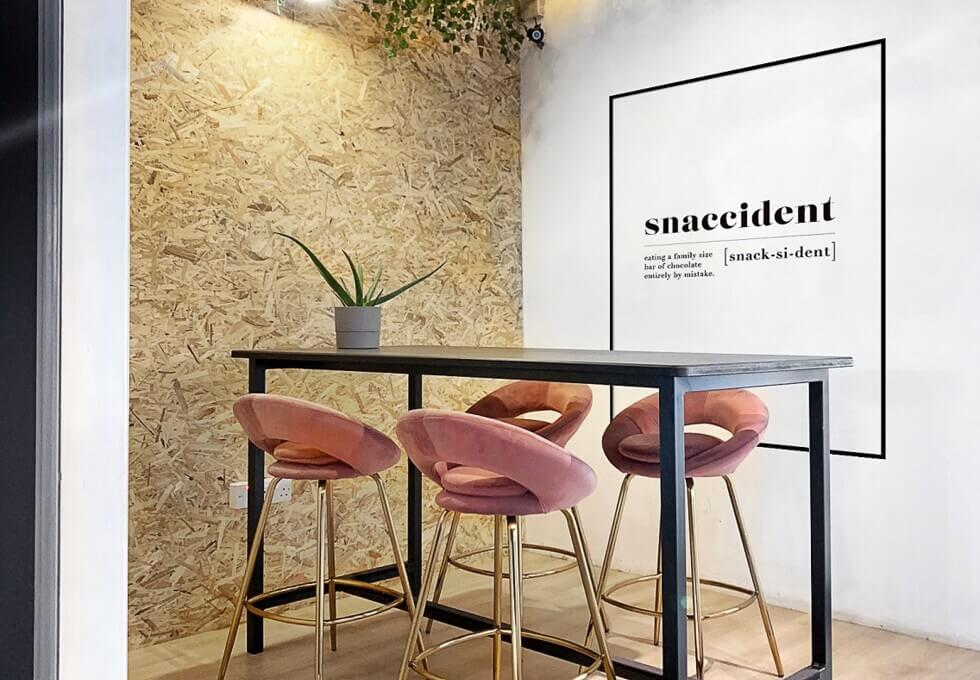 A breakout area in Liberty Centre, Liberty Workspace Limited, Wembley