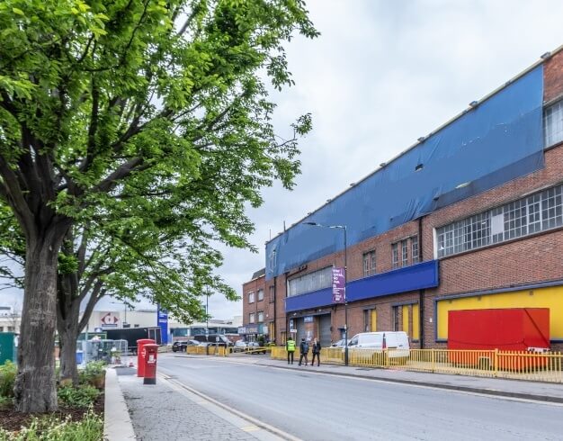 Building outside at First Way, Access Storage, Wembley