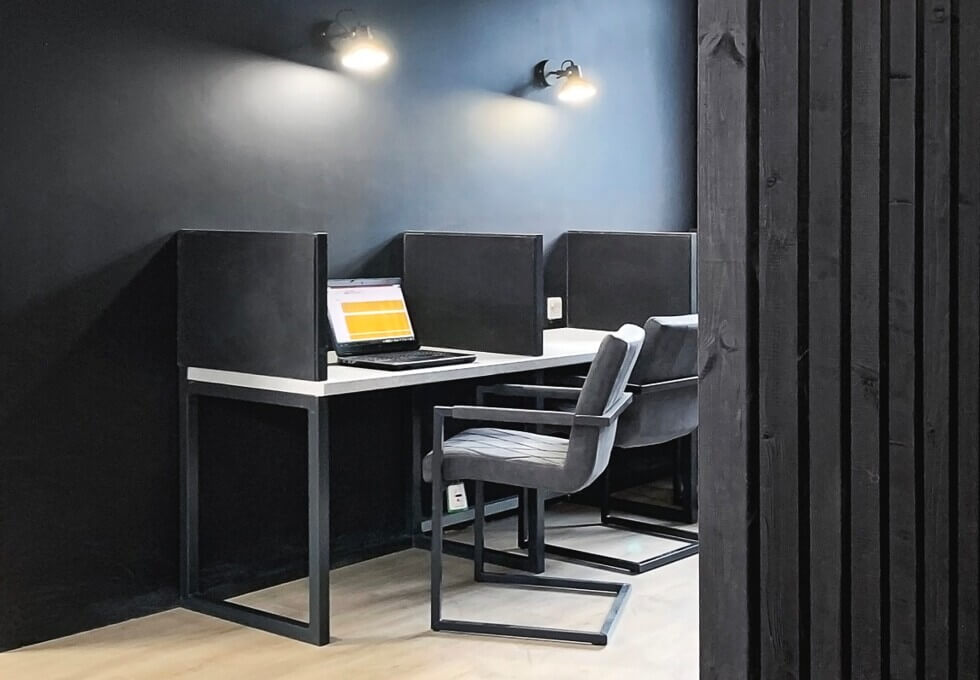 Communal space at Liberty Centre, Liberty Workspace Limited in Wembley