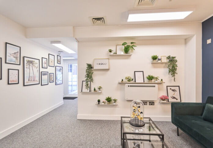 A breakout area in Fulham Road, Nammu Workplace Ltd, West Brompton