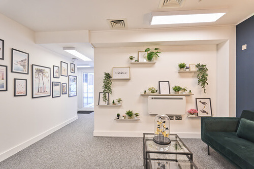 A breakout area in Fulham Road, Nammu Workplace Ltd, West Brompton