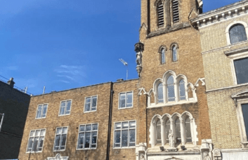 The building at Fulham Road, Nammu Workplace Ltd in West Brompton