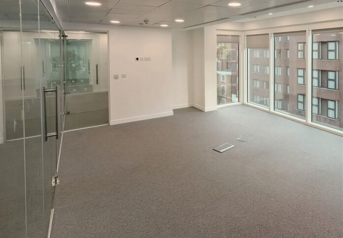 Unfurnished workspace at Kensington High Street, Kensington Office Group, West Kensington