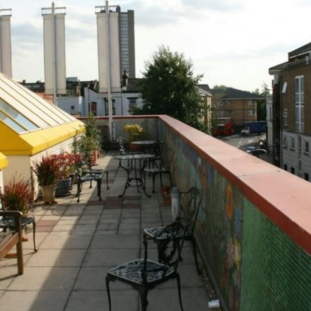 Roof terrace - Woodfield Road, Paddington Arts in Westbourne Park