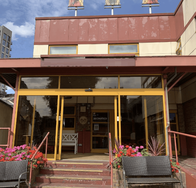The building at Woodfield Road, Paddington Arts, Westbourne Park