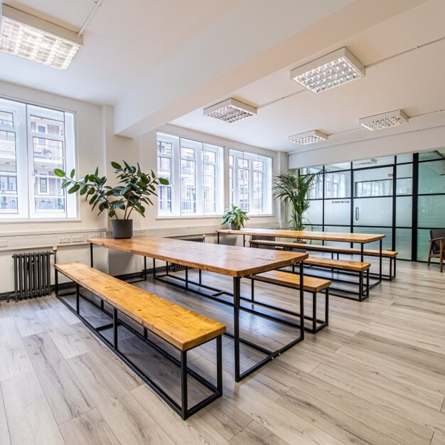 Breakout space for clients - Horseferry Road, Hermit Offices Limited (Frameworks) in Westminster