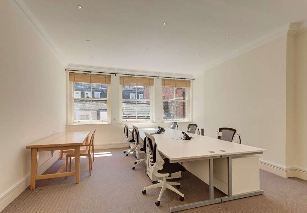 Dedicated workspace in Old Queen Street, Imoxis Limited, Westminster