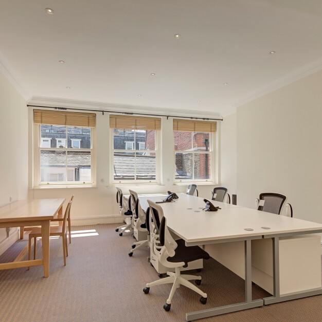 Dedicated workspace in Old Queen Street, Imoxis Limited, Westminster