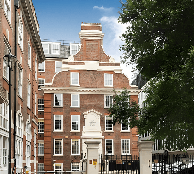 The building at Matthew Parker Street, Workpad in Westminster