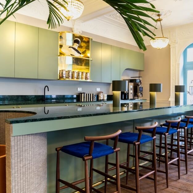 The Kitchen at Horse Guards Avenue, Huckletree in Westminster