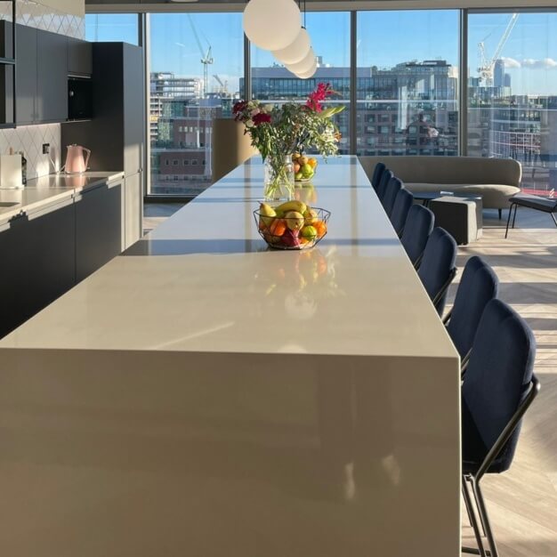 Kitchen at Ariel Way, F W White City Ltd in White City