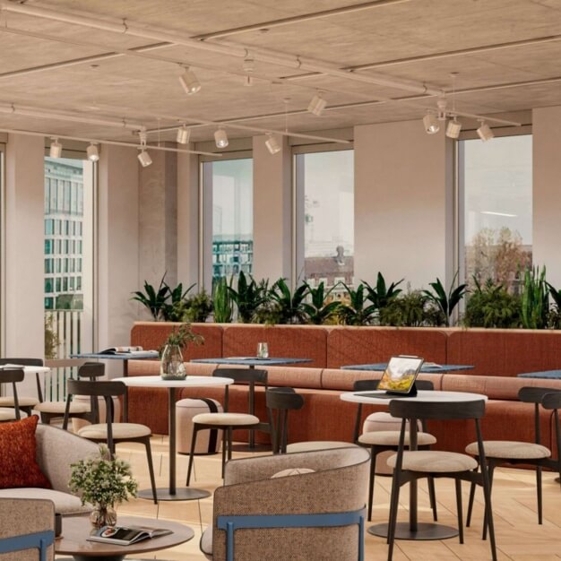 The dedicated breakout area - Wood Crescent, Knight Frank (White City)