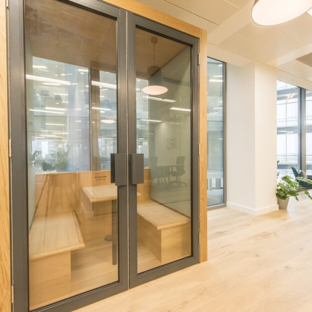 The phone booth at Wood Lane, Regus in White City