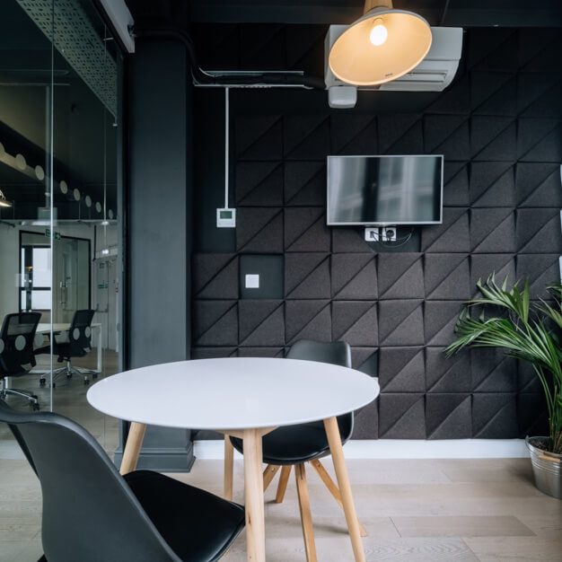 Breakout area at Commercial Road, Techspace in Whitechapel
