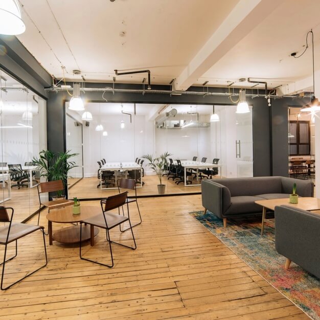 Breakout space for clients - Commercial Road, Techspace in Whitechapel