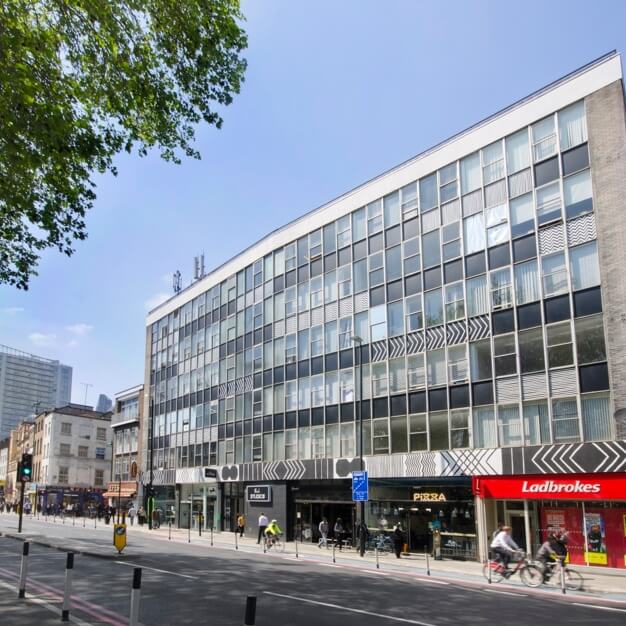 Building external for Whitechapel Road, Workspace Group Plc, Whitechapel