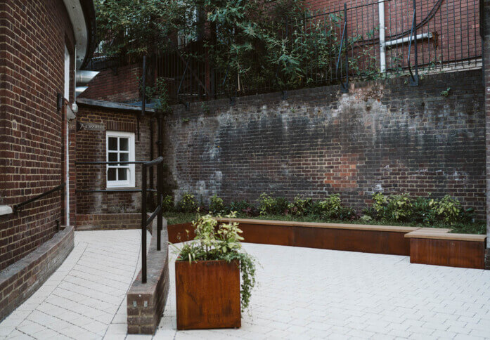 Courtyard area, Settles Street, PG High Cross Ltd in Whitechapel