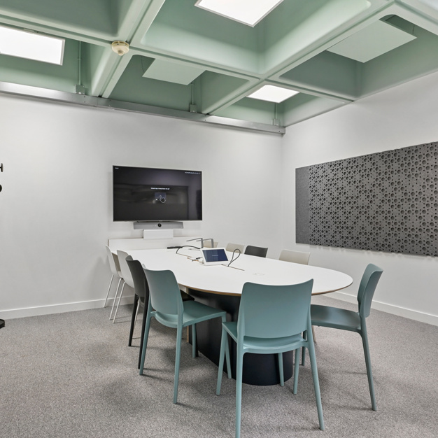 Dedicated meeting room at Brick Lane, Base Offices in Whitechapel