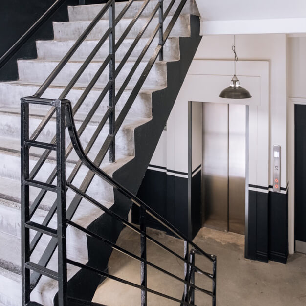 Lifts in Commercial Road, Techspace, Whitechapel