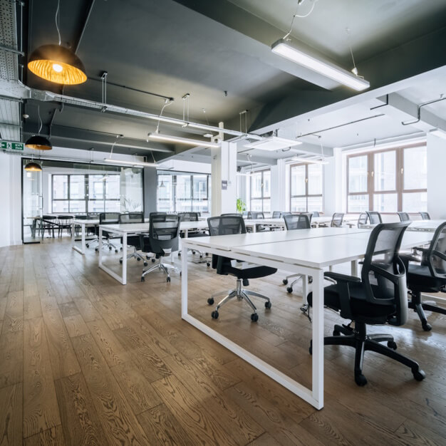 Private workspace, Commercial Road, Techspace in Whitechapel