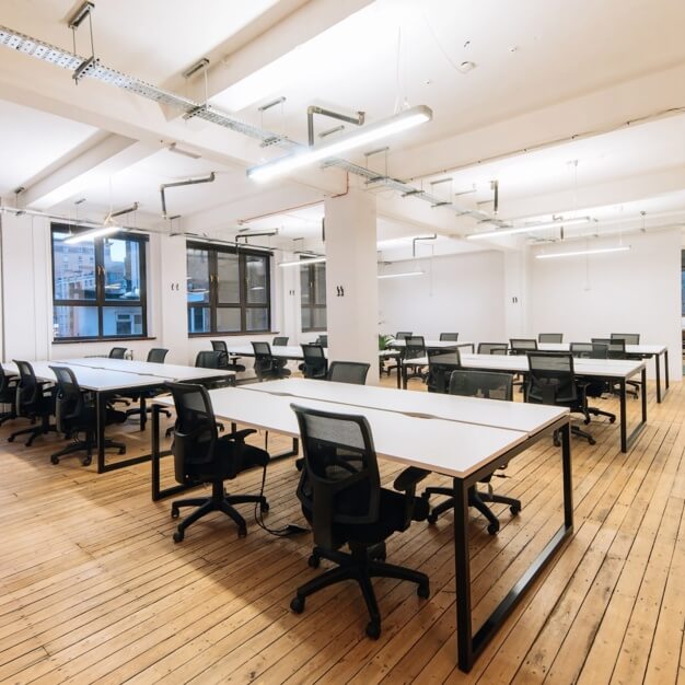 Private workspace on Commercial Road, Techspace in Whitechapel